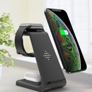 3-in-1 Wireless Fast Charging Dock & Phone Stand